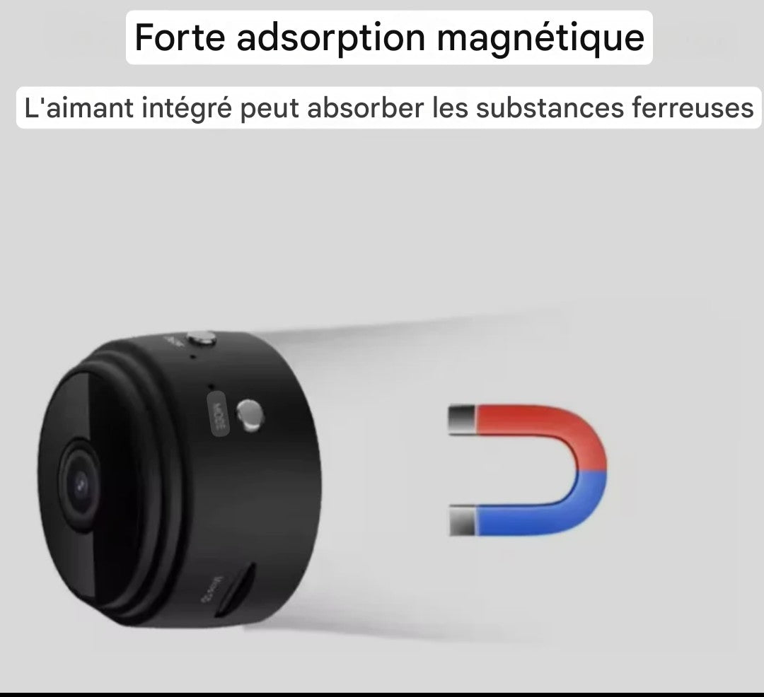 Mini Caméra Espion WiFi FHD 1080p